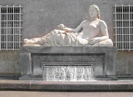 Dora statue in Turin photo