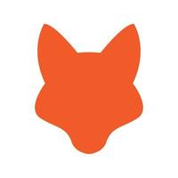 fox head modern logo symbol icon vector graphic design