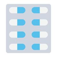 Pills Strip Concepts vector