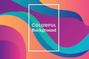 Abstract colorful background minimalis vector