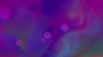 Purple, blue and green gradient neon color with sparkles. Moving abstract blurred background. video