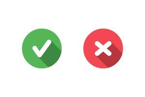 Check mark icon sign vector