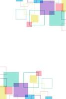 Color of rectangular geometric abstract background. Web design, banner, cove rbook or backdrop. vector