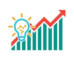 los precios de la electricidad suben o aumentan la ilustración vector