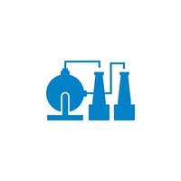 Refinery Vector , Industry Logo Vector