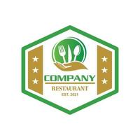 logotipo de restaurante, vector de logotipo de comida