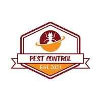 logotipo de control de plagas, logotipo de pesticidas vector