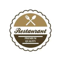 vector de restaurante, vector de logotipo de comida