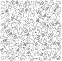 Fruit Background Pattern vector