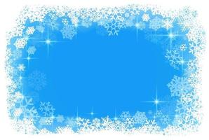 Blue Christmas background vector