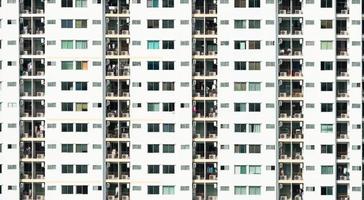 Abstract of line and patterns of building architecture photo