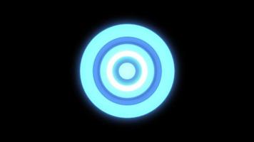 HUD element of a holographic pointer - Loop video