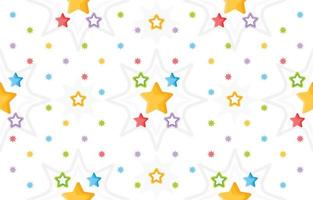 Seamless Star Background vector