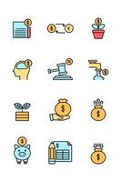 Finance Literacy Icon vector