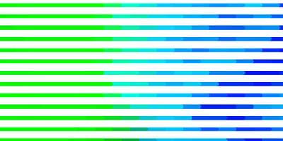 Light Blue, Green vector pattern with lines.