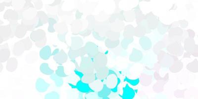 Light pink, blue vector backdrop with chaotic shapes.