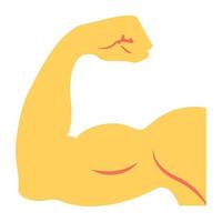 Trendy Muscle Concepts vector