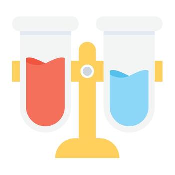 tubos de ensayo vector