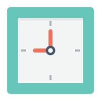 Trendy Clock Concepts vector