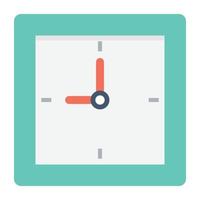 conceptos de reloj de moda vector