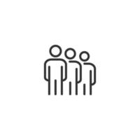 People Icon , businessman , leadership , pixel perfect vector