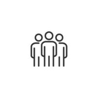 People Icon , team , business , pixel perfect vector