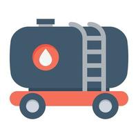 Trendy Tanker Concepts vector