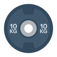 Dumbbell Plate Concepts vector