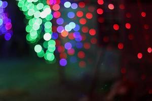 Blurred bokeh background photo