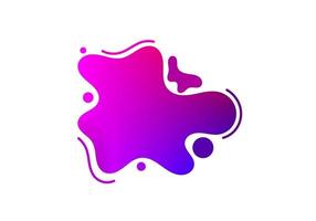 fluid or liquid background vector