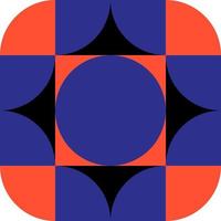 Geometry minimalistic artwork poster with simple shape and figure. Abstract vector pattern design in Scandinavian style for web banner, business presentation, branding package, fabric print, wallpaper