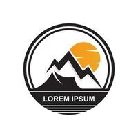 camping logo , adventure logo vector