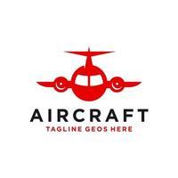 airplane transportation inspiration illustration logo vector