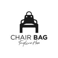 chair bag inspiration illustration logo vector