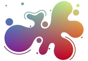 fluid or liquid background vector