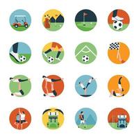 Sports and different physical activities vector