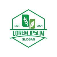 farm logo , environment logo vector