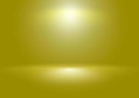 Abstract Frash light shining on the gold background with gradient blur. Picture can be used as an illustration, product advertising background image, template, backdrop and the design of the designer. vector