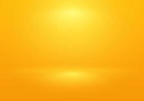 Abstract Frash light shining on the orange background with gradient blur. Picture can be used as an illustration, product advertising background image, template and backdrop. vector