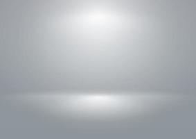 Abstract Frash light shining on the silver background with gradient blur. Picture can be used as an illustration, product advertising background image, template and backdrop. vector