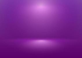 Abstract Frash light shining on the purple or violet background with gradient blur. Picture can be used as an illustration, product advertising background image, template and backdrop. vector