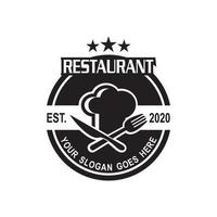 vector de restaurante, vector de logotipo de comida