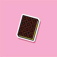 gráfico vectorial de chocolate vector