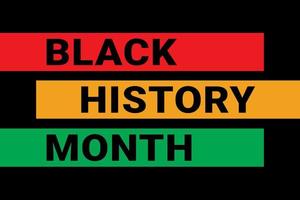 vector graphic of Black History Month