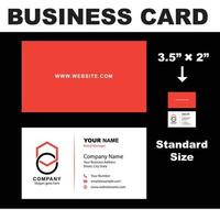 Business Card 9 vector