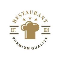 vector de cocina, vector de logotipo de restaurante