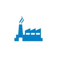 Factory Building Vector , Industry Logo