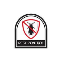 logotipo de control de plagas, logotipo de pesticidas vector