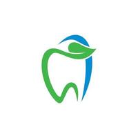 clínica dental vector, logotipo de salud vector