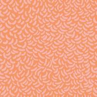 Patrón transparente de vector rayado dibujado a mano con trazos oblicuos cortos en colores coral. líneas, formas, texturas curvas para papel, papel de regalo, papel pintado, tela, diseño textil.